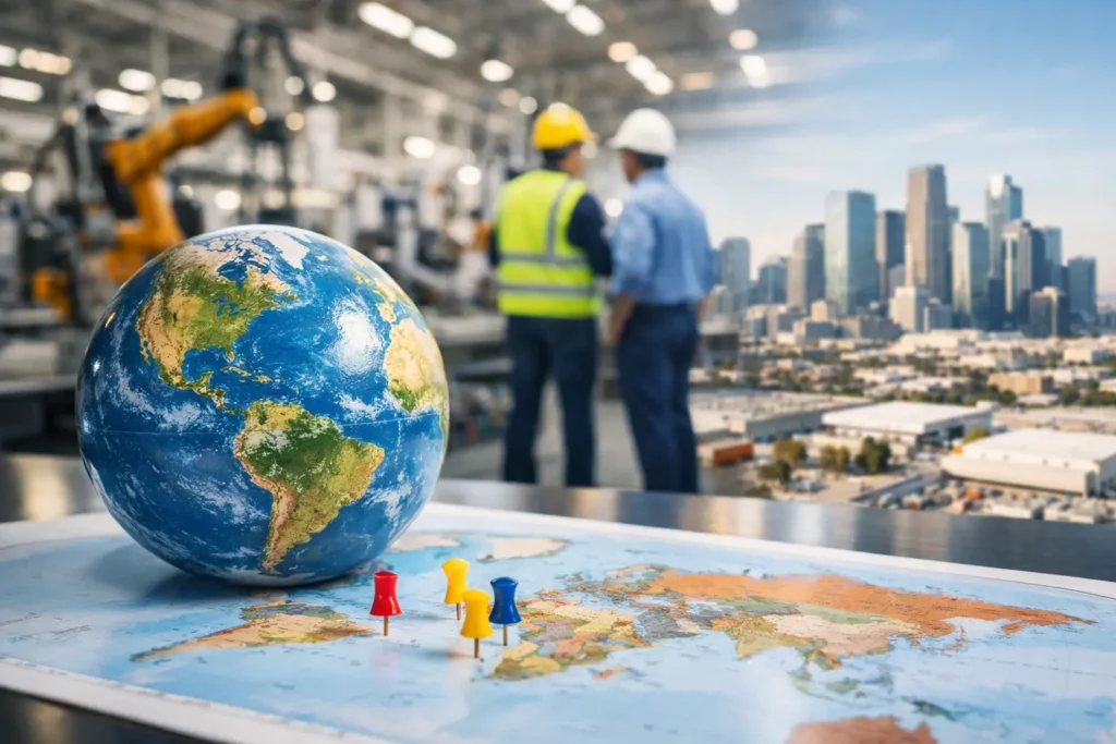 Where Are Most Manufacturing Companies Located?