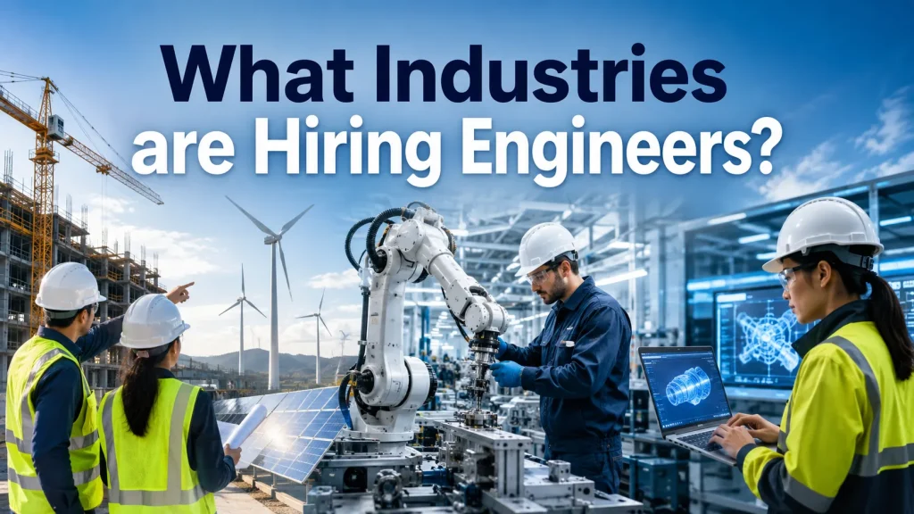 What Industries are Hiring Engineers